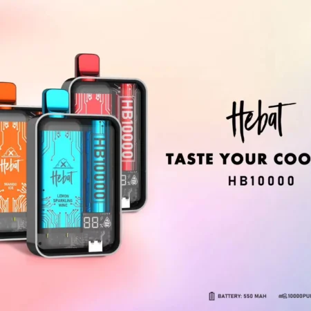 HEBAT喜貝大容量電子煙10000口｜一次性設計｜濃郁順滑煙霧