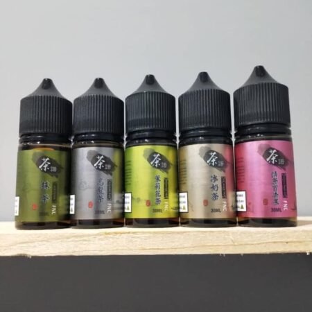 TeaPu 茶譜30ml小煙鹽油｜6茶香精選｜30ml/50mg高丁鹽 買五送一