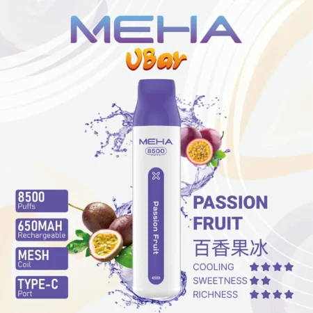 MEHA VBar魅嗨8500口小白條拋棄式電子煙｜大容量持久體驗