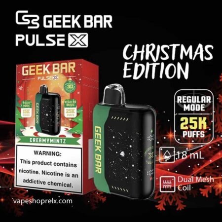 GEEK BAR PULSE X 25000口｜星空風格一次性霧化器・超大容量爆款