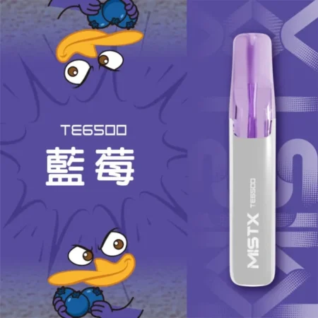MIST X TE 鴨嘴獸 6500口 一次性電子煙｜長效續航｜拋棄式設計・免充電