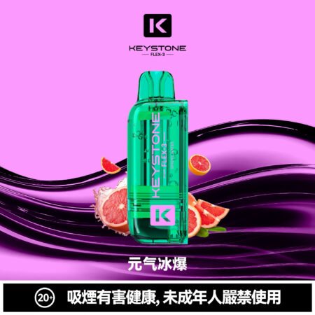 KEYSTONE FLEX-3 鑰石 25000口 專彈專機套裝｜大容量續航・台灣現貨