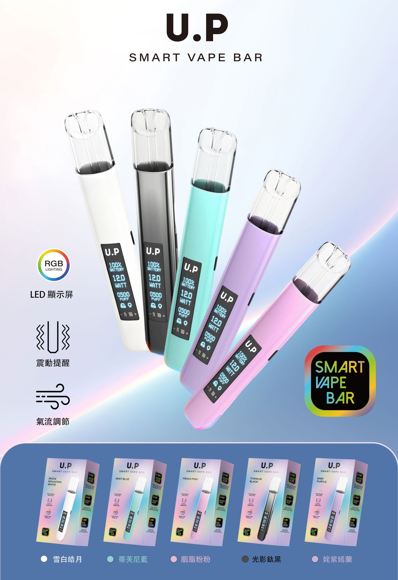 DIYA U.P 一代電子煙主機|經典款霧化設備・穩定輸出 DIYA U.P 一代電子煙主機